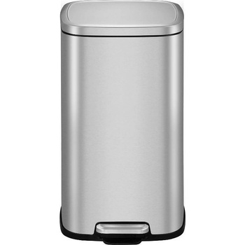 EKO-Europe Кош за отпадъци EKO STELLA с педал (20 л) - хром мат (EKO 938420 - Matt s/s)