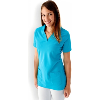 Clinic Dress Polokošeľa dámska Tyrkysová