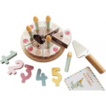 Tooky Toy Дървена торта Рожден ден th544b - bebetabg