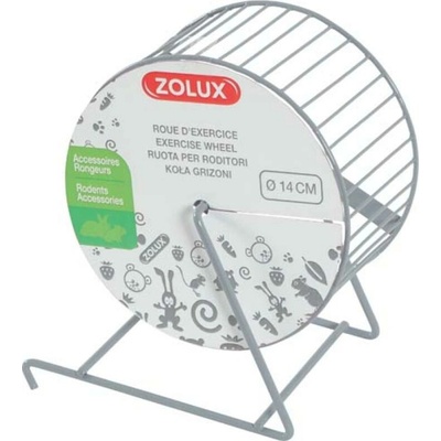 Zolux Kolotoč kovový 14 cm šedý