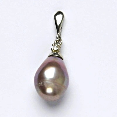 Čištín Stříbrný přívěšek s přírodní perlou, přírodní perla P 1482/22