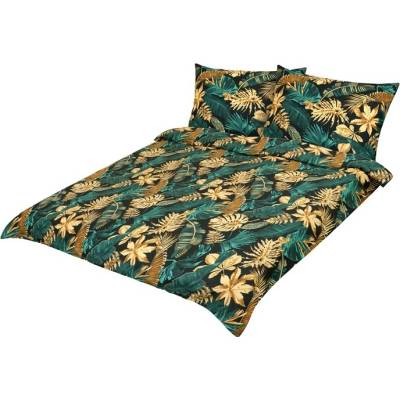 Sconto obliečky MONSTERA ZELENÁ 70x90 140x200