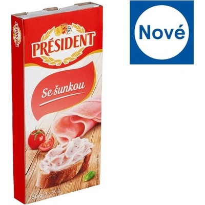 Président Se šunkou 3 x 50 g