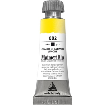 Maimeri Blu Акварелна боя Cadmium Yellow Lemon 082 12 ml 1 бр (M1609082)