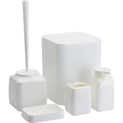 HowHomely Crystal 5 ks biela