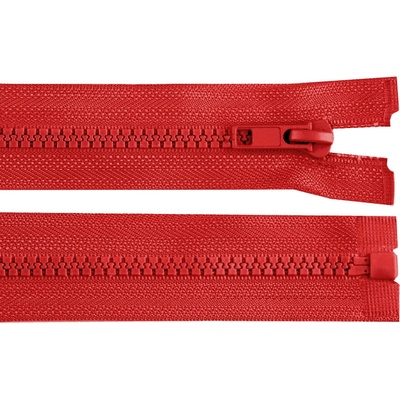 Kostěný zip No 5 délka 35 cm bundový Varianta: 148 červená, Balení: 1 ks