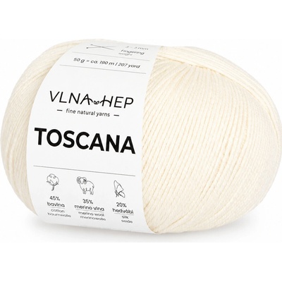 Vlna Hep Příze Toscana 142030 – Smetanová