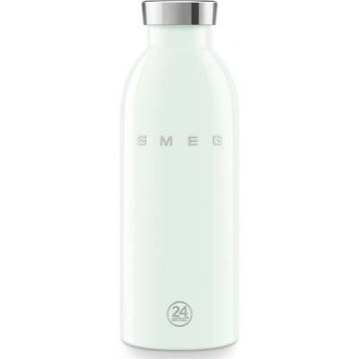 SMEG Термо бутилка SMEG Clima 50's Style WBF01PG, 500 мл, Херметично затваряне, Двустенна, Неръждаема стомана 18/8, Зелен (WBF01PG)