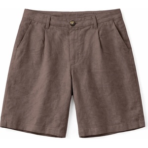 Mazine Дамски къси панталони Mazine Women's Linen Bermuda Shorts - Grey Brown (112-4427-0213)