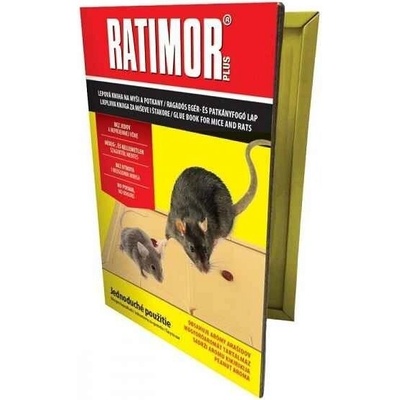 RATIMOR PLUS lepová kniha na myši a potkany 1ks