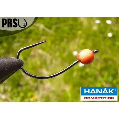 Hanák Tungstenová hlava bez protihrotu Red vel.6 0,4g