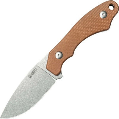 Kubey TLB Beadblast 14C28N ,Brown Micarta,Kydex Sheath KU467C