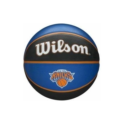 Wilson Баскетболна Топка Wilson NBA Team Tribute Knicks Син 7 Естествен каучук