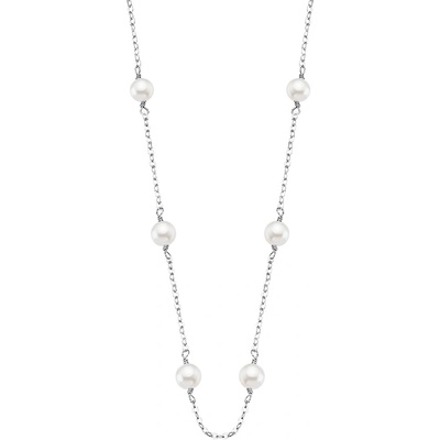 Lotus Silver Сребърно дамско колие с перли Lotus Silver LP3410-1/1 (LP3410-1/1)