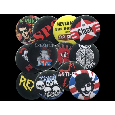 Set placek 25 PUNK 2