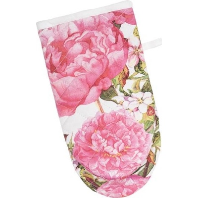 SCANquilt chňapka FLORA pivoine smetanovorůžová 15 x 30 cm