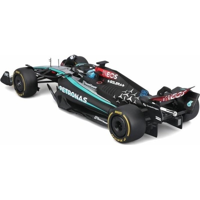 Bburago Mercedes-AMG Petronas W15 2024 NO63 Russell hardcase) 1:24