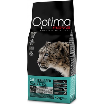 OPTIMA nova cat STERILISED chicken rice 2 kg