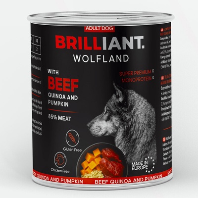 Brilliant Wolfland Beef with Quinoa and Pumpkin 800 g