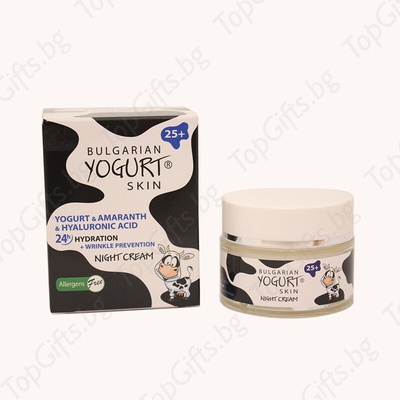 Арси Козметикс Нощен крем за лице YOGURT & AMARANTH - 50ml