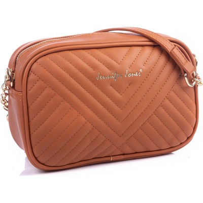 Jennifer Jones crossbody kabelka přes rameno koňaková 3134