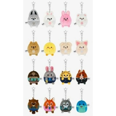 Přívěsek na klíče Zootopia2 SKZOO Ufufy Plush Nick Stray Kids CD