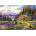 Art Puzzle - Puzzle Sunset in the Mountains - 1 000 piese