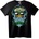 NOONEBRAND Тениска Уважавай Старите - 7XL, Black