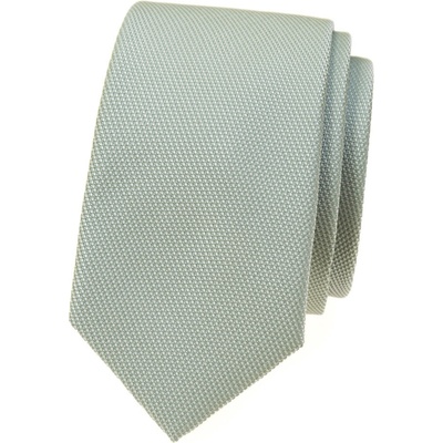 Avantgard Kravata Slim Lux 571-22440 eukalyptová – Zboží Mobilmania