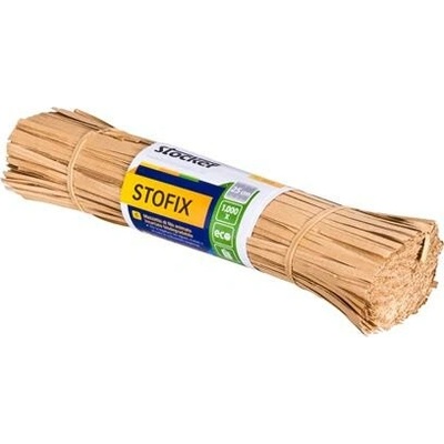 Drát vázací obalený papírem Stofix 25 cm Stocker (1000 ks)