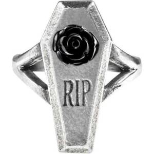 Alchemy gothic Пръстен ALCHEMY GOTHIC - RIP Rose - R235