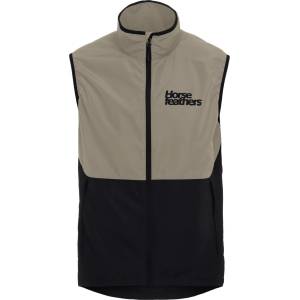 Horsefeathers Мъжки елек за колоездене Horsefeathers Hill Vest Cycling vest - Taupe / Black - размер XXL (054-0360-0115)