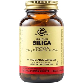 Solgar Oceanic Silica, 25 mg, 50 растителни капсули, Solgar