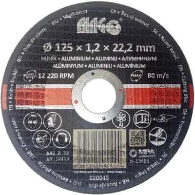 MAGG SPEED Řezný kotouč na hliník 125x1,2x22,2mm