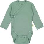 Bio Baby Боди Bio Baby - органичен памук, 50 cm, 0-1 месеца, зелено (97222115) - baby
