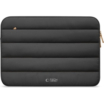 Tech-Protect Калъф за лаптоп 15-16 инча от Tech Protect Fluffy - Черен (5906302362455)