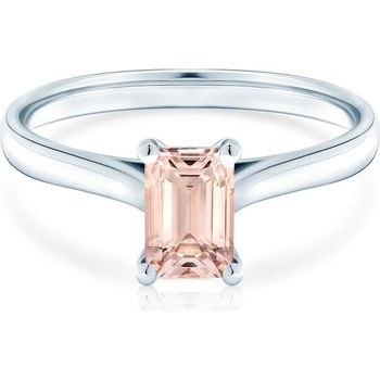 Image 1 of SAVICKI Годежен пръстен Savicki: бяло злато, морганит