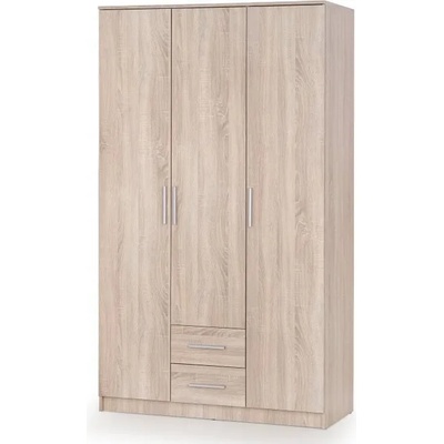 Black Red White Двукрилен гардероб lima s-3