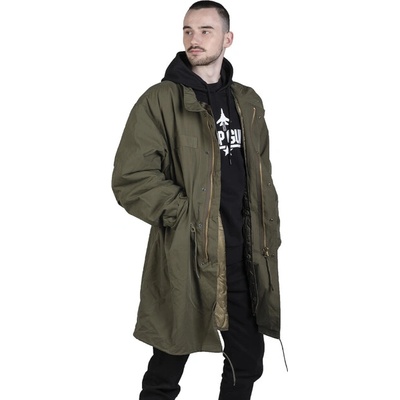 Mil-Tec Яке с рибена опашка US M-51 с подплата зелено (10122001)