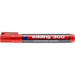 edding 300 1, 5-3 mm Перманентен червен маркер 7580003001 (4-300002)