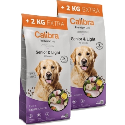 Calibra Dog Premium Line Senior & Light new 2 x 12 kg