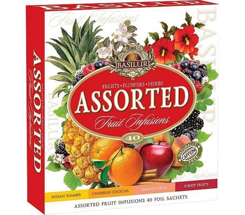 Basilur Fruit Infusions Assorted 40 sáčkov