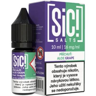 Sic! Salts Aloe Grape 10 ml 16 mg