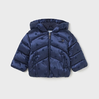 MAYORAL Яке в тъмно синьо за бебе момиче Майорал с цветя