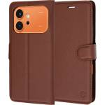 Techsuit Калъф тип тефтер за Honor 600 / 600 Pro - Leather Folio - Techsuit - Кафяв (KF2364688)