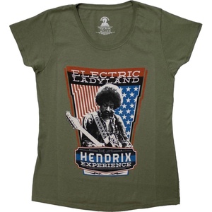Jimi Hendrix Electric Ladyland Green S Дамски Риза (JHXTS13LG01)
