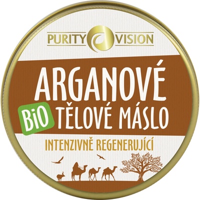 Purity Vision Arganové tělové máslo BIO 150 ml – Zboží Dáma