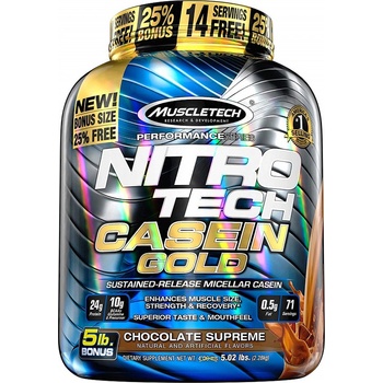 MuscleTech Nitro-Tech Casein Gold 2280 g