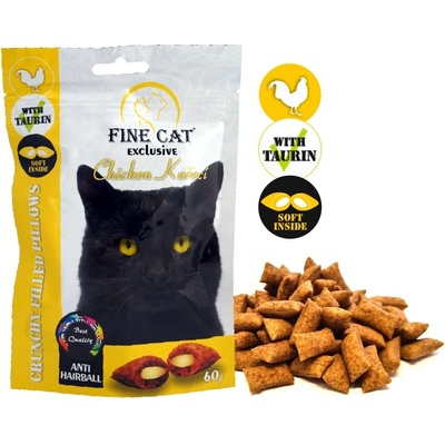 Fine Cat Exclusive Anti-hairball kuracie 60 g