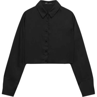 Pull&Bear Блуза черно, размер XL